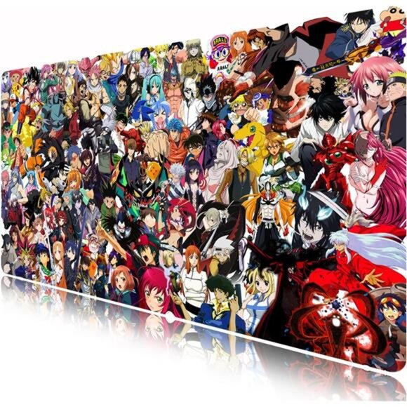 Extended Large Gaming Mouse Pad, Full Desk Keyboard Mouse Pad, XXL Bigmouse Pad - Picture 1 of 8